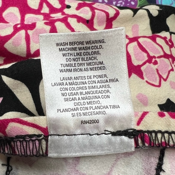 Attention Lightweight Floral Side Zip Almost Vintage Skirt Size 14 - Picture 3 of 5